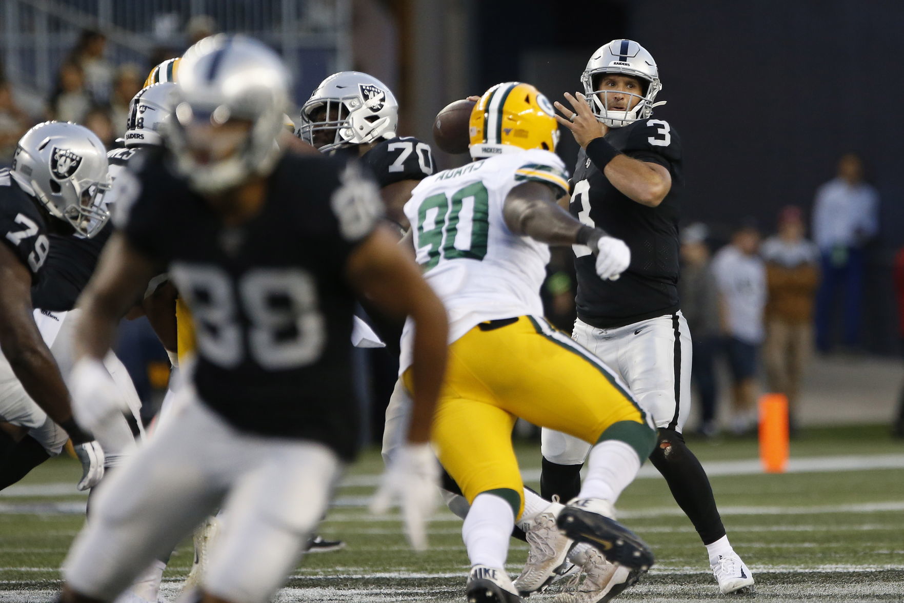 Raiders 22, Packers 21